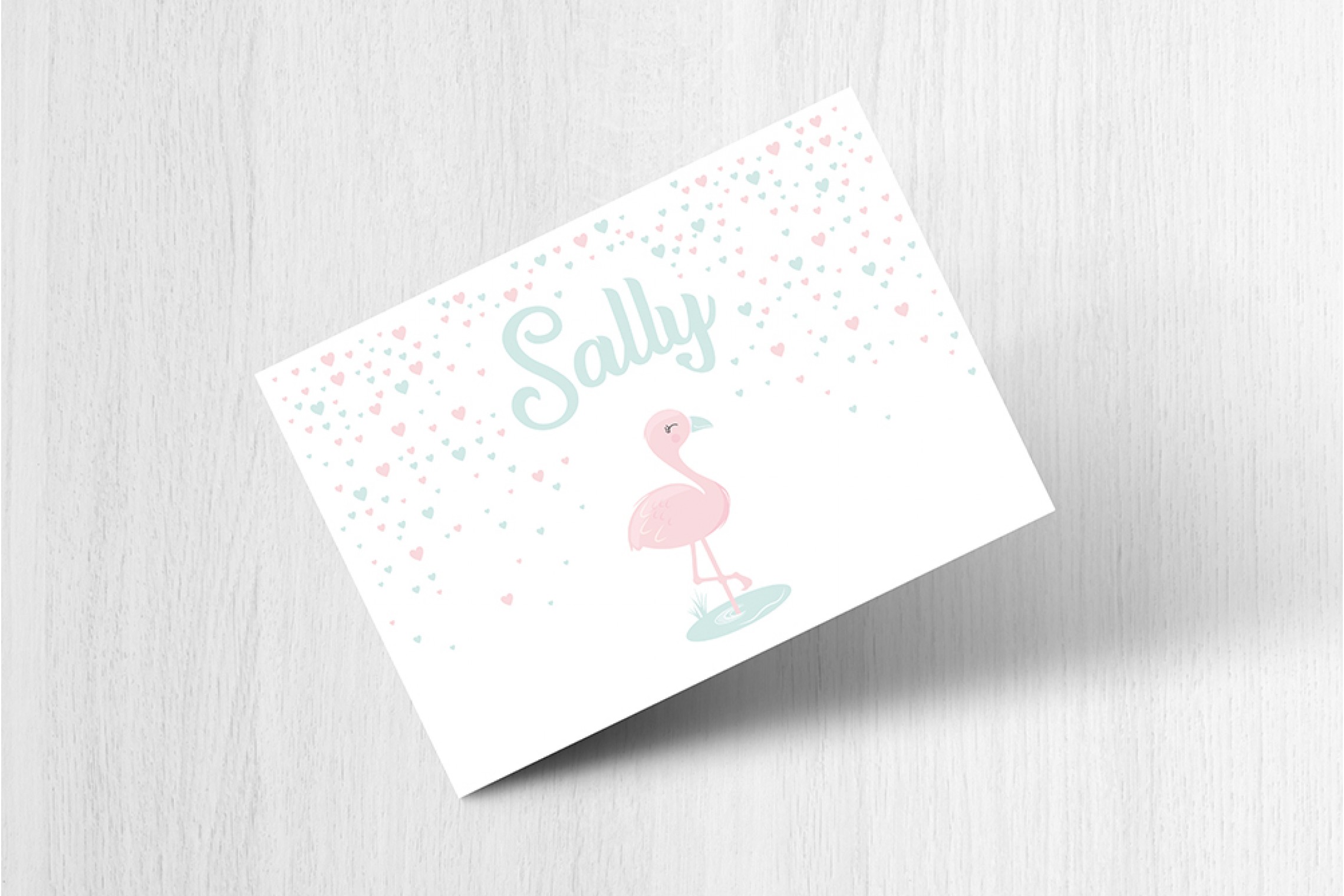 Lieve flamingo